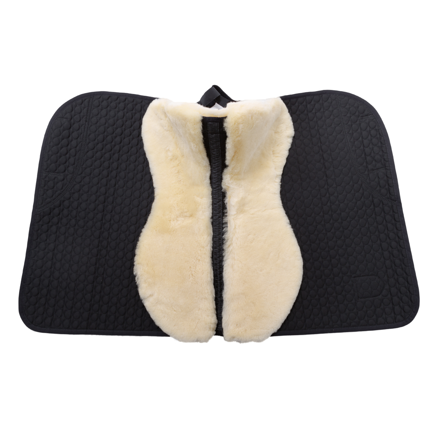 Christ Lammfell Schabracke Champ Ultra, Dressur, schwarz-natur