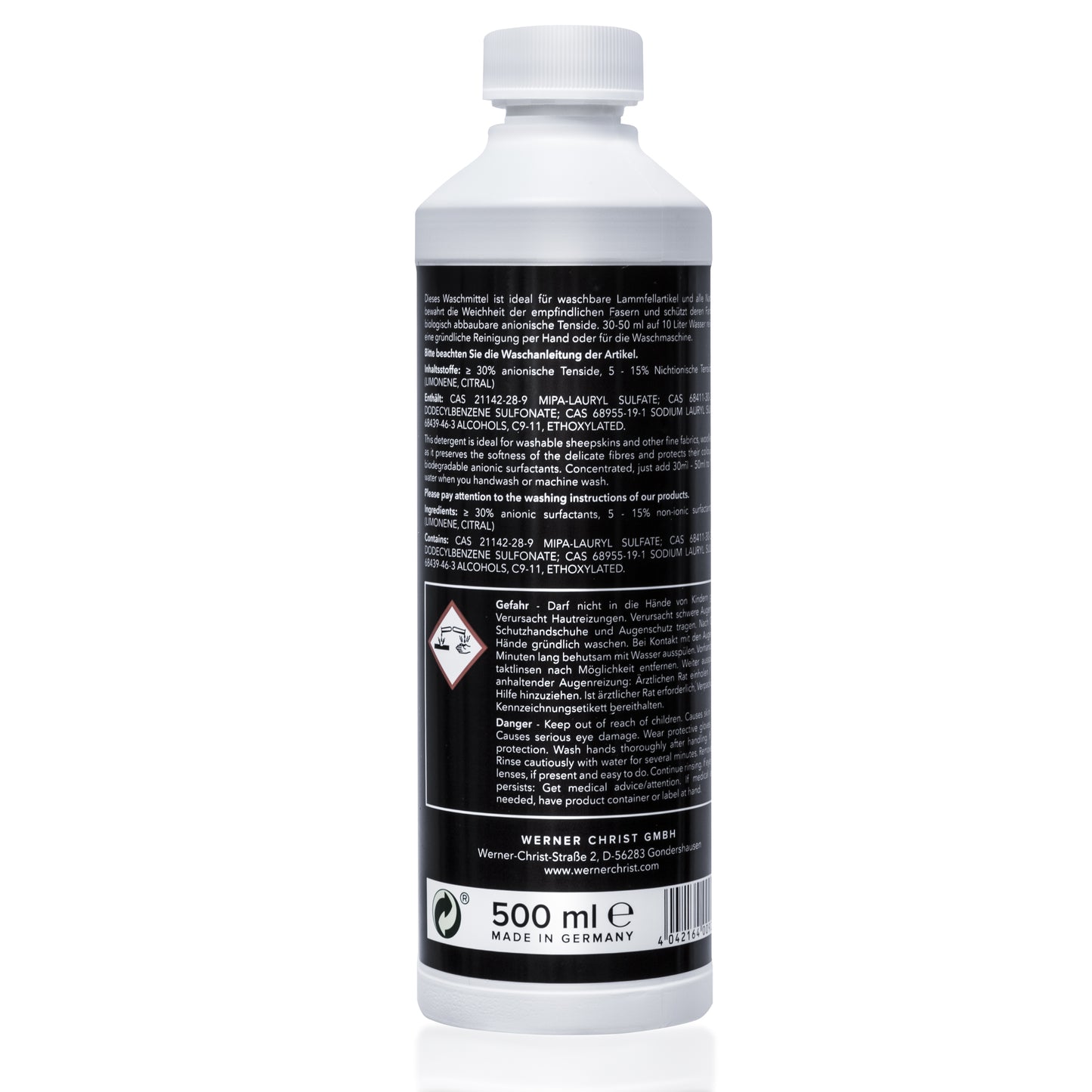 Christ Lammfell Waschmittel C7, 500 ml