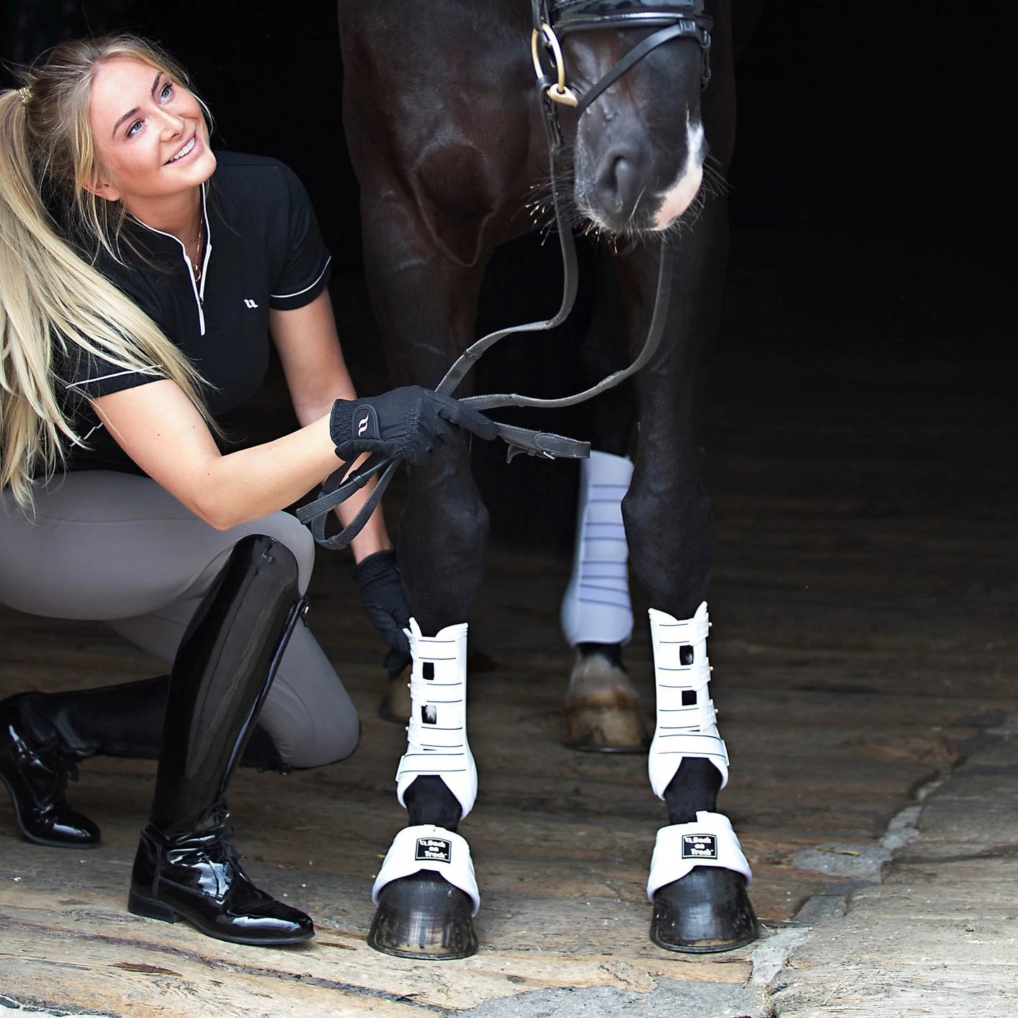 Royal Arbeitsgamaschen, weiß