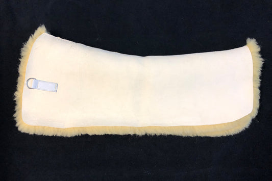 Lammfell Satteldecken-Unterlage, für baumlose- und Fellsättel