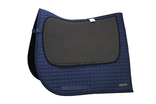 Barock Schabracke LINA in Dunkelblau, polsterbar