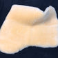 Basic Schabracke mit Lurexkordel in Weiß